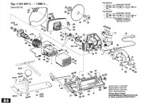 Bosch 0 601 551 003  Circular Hand Saw 220 V / Eu Spare Parts